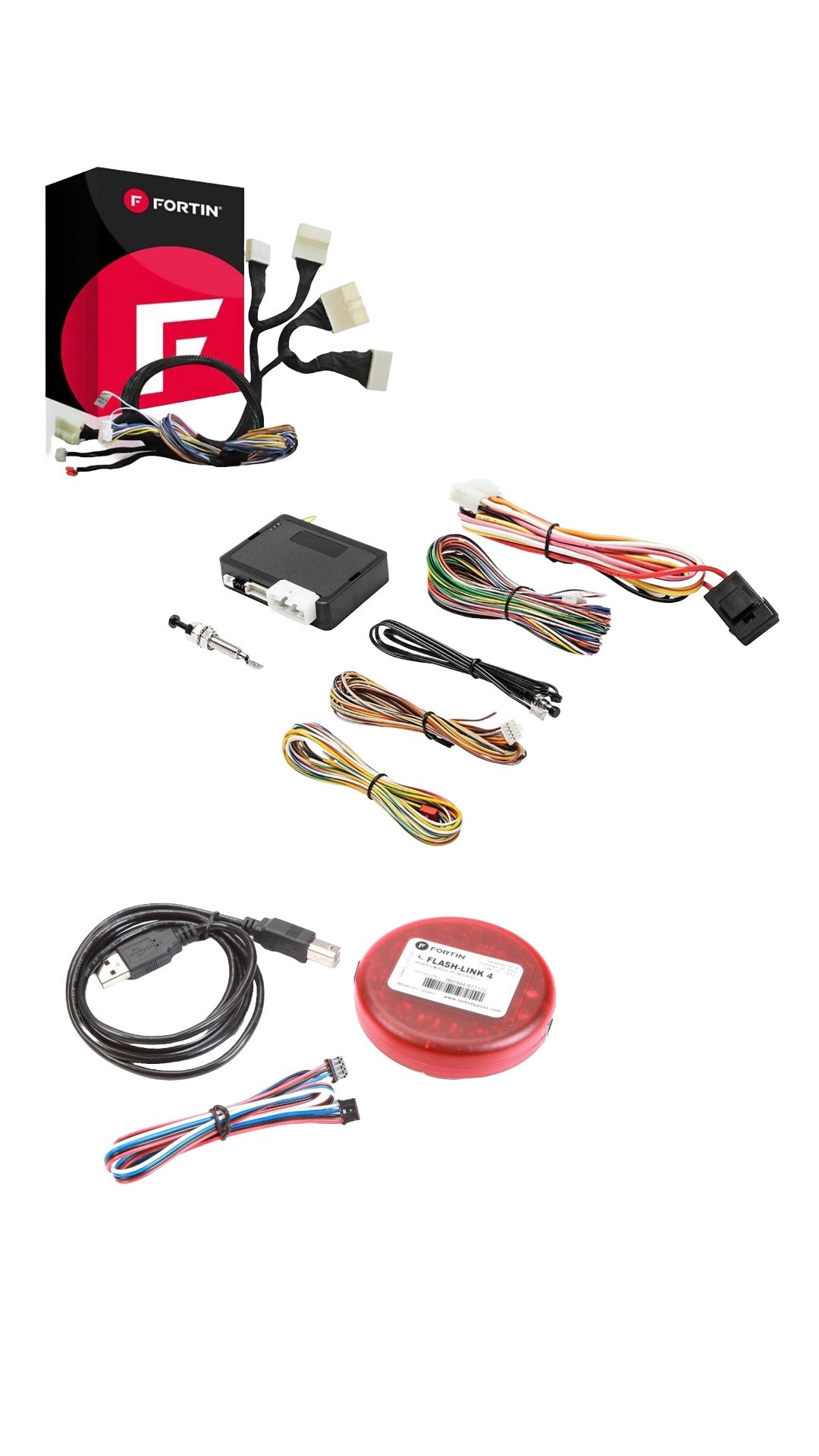 BNIB Fortin MAZDA + other make - Complete Remote start kit - never used or opened, unused NEW