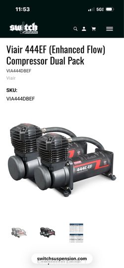 Viair 444 EF ..2026 models Chrome