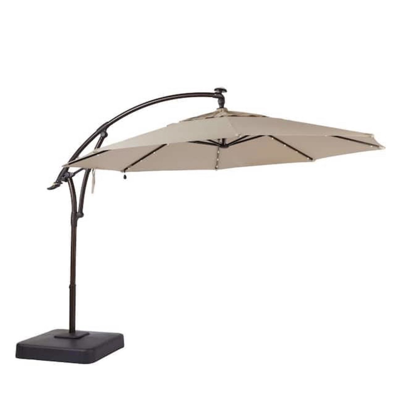aluminum umbrella patio Tempo 11 ft. Aluminum Market Umbrella
