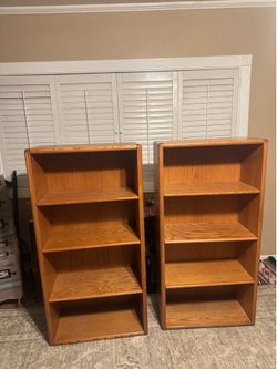 Sturdy bookshelves