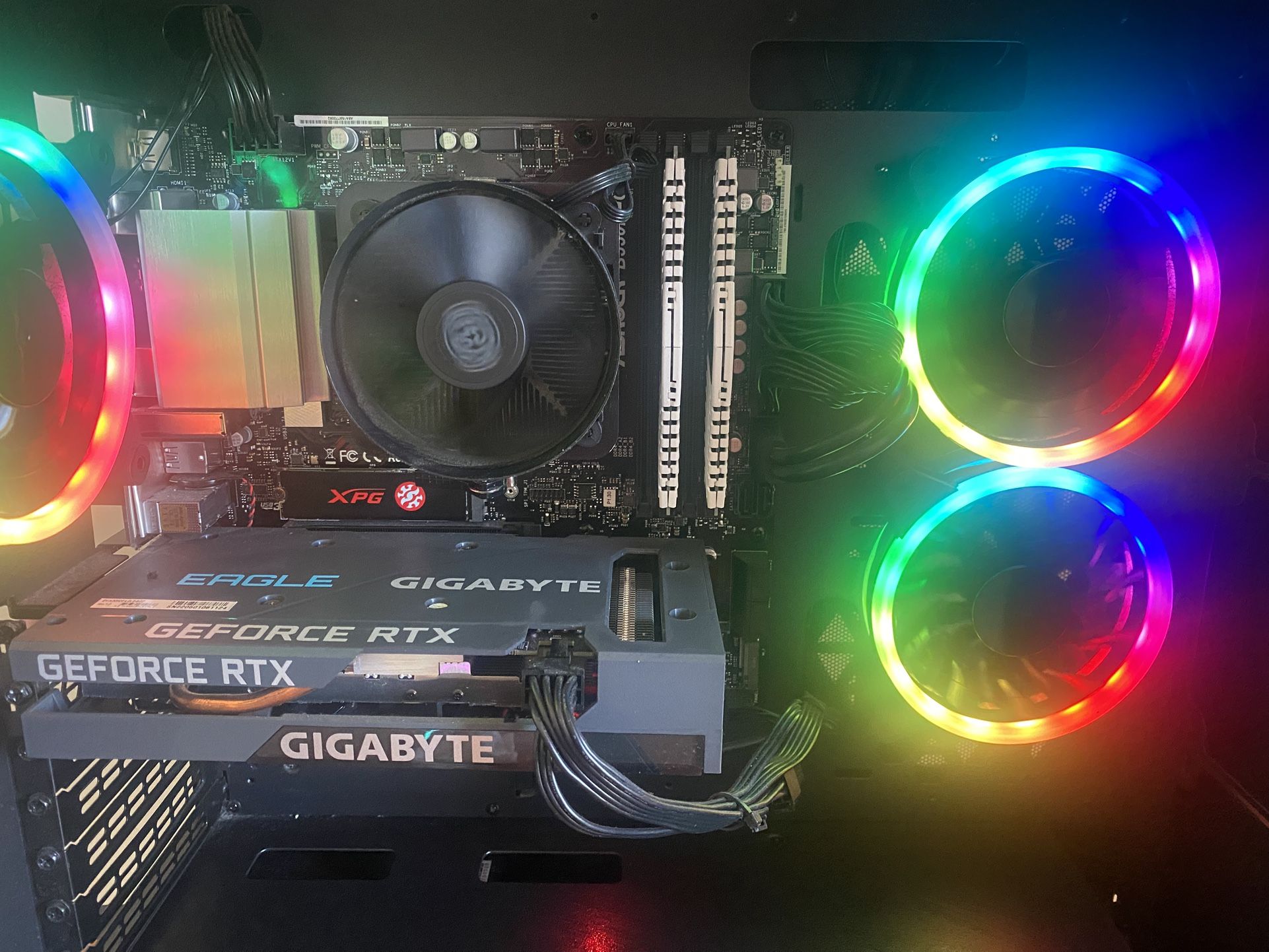Gaming PC – RTX 3050 | Ryzen 5 | 16GB RAM | RGB Case – Fast & Clean