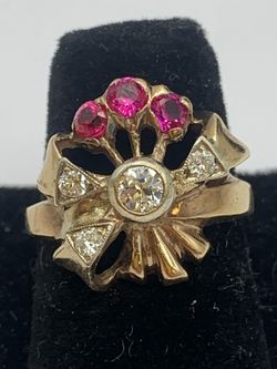Diamond ring #12864
