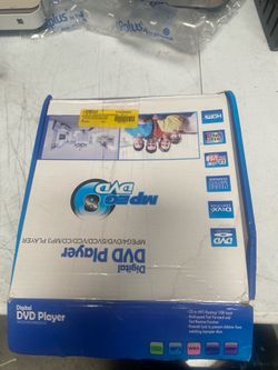 DVD player new open box
