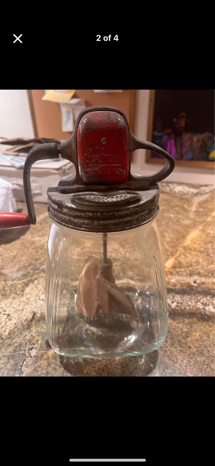 Antique SCC Butter Churn 