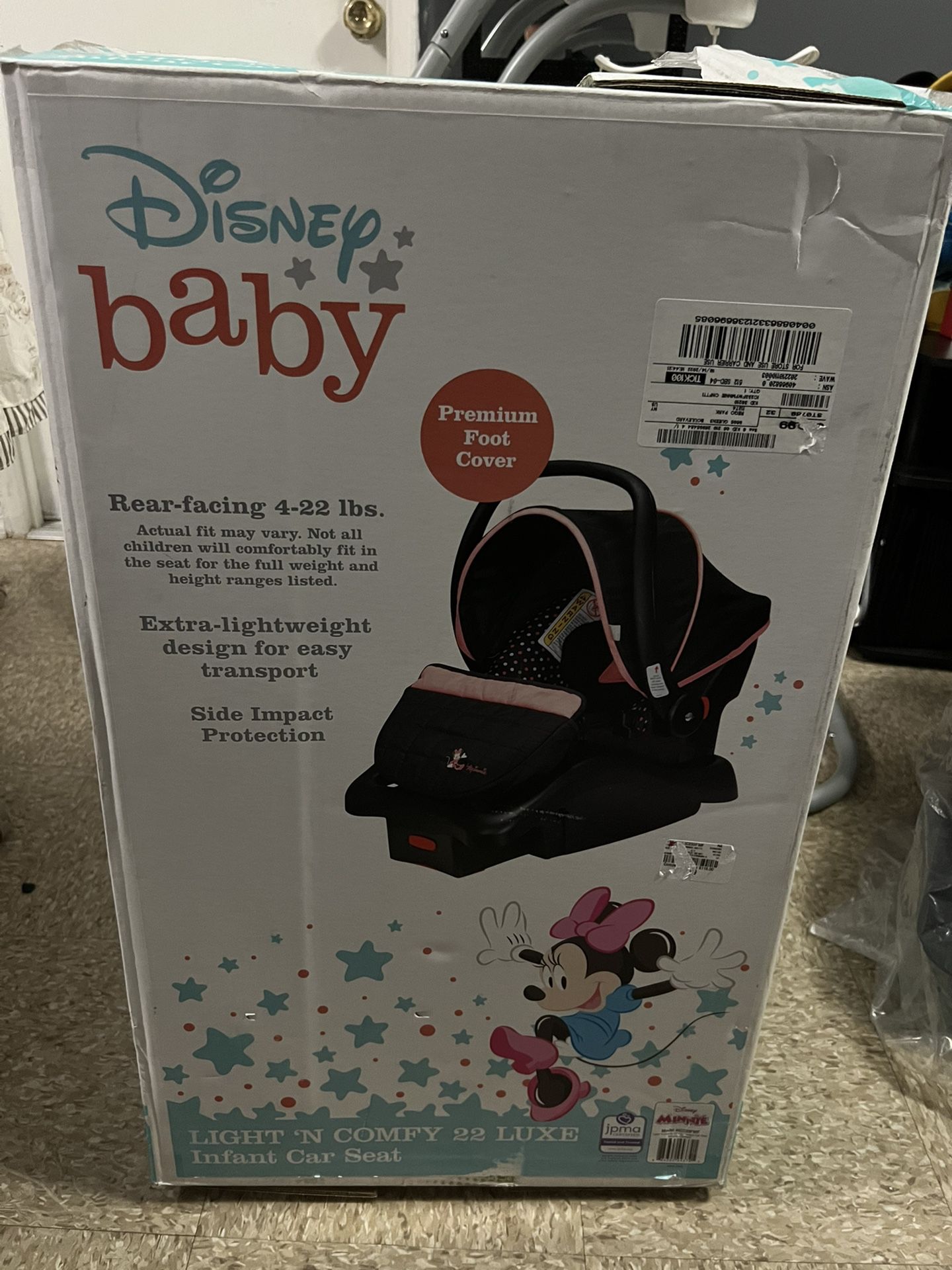 Infant Car Seat, Minnie Confetti