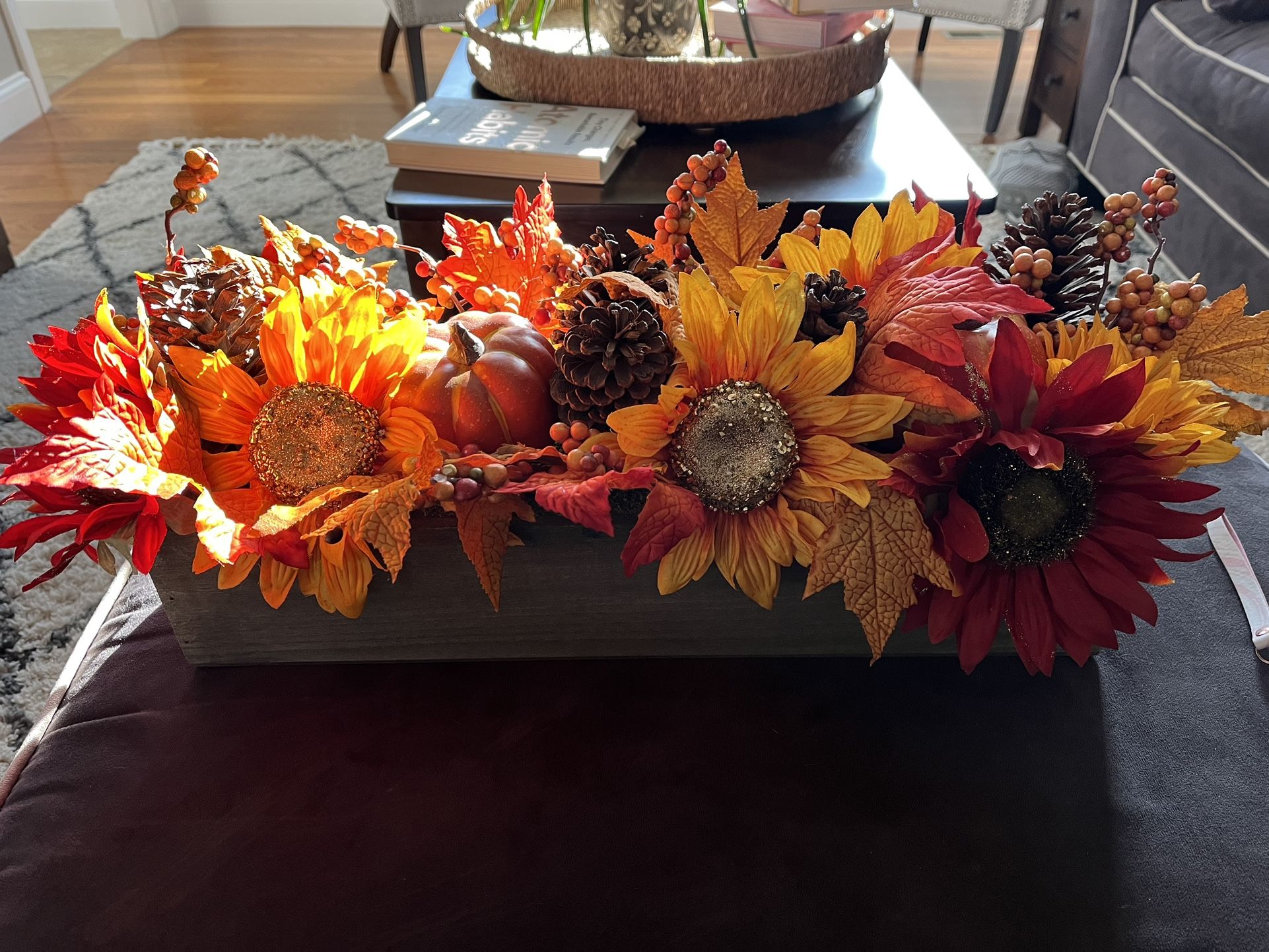 Fall Thanksgiving Decoration Rustic Pumpkins