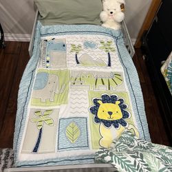 Toddler Bed With Mattress And Cover 