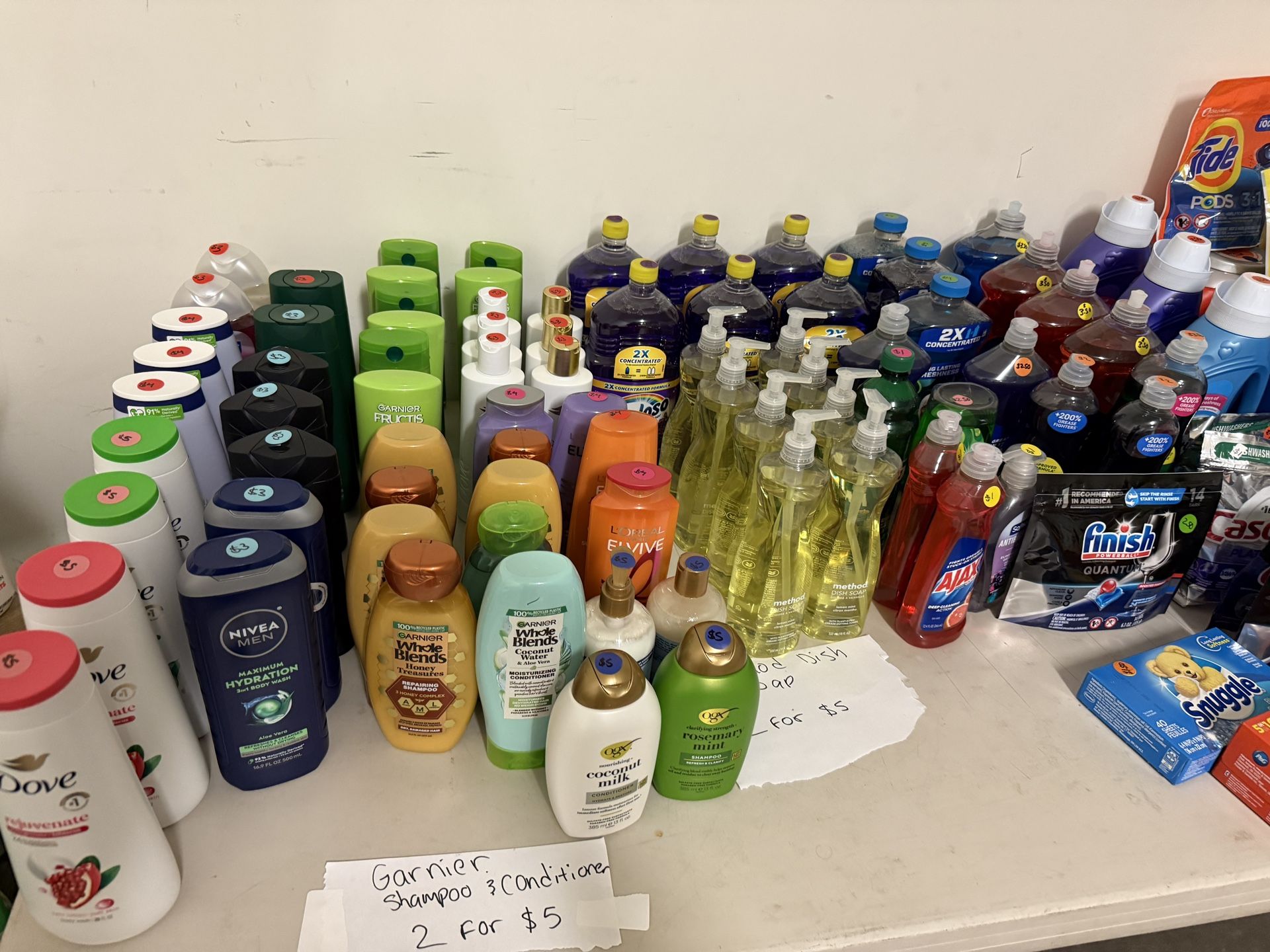 Laundry/ household/ Personal Care Items For Sale!