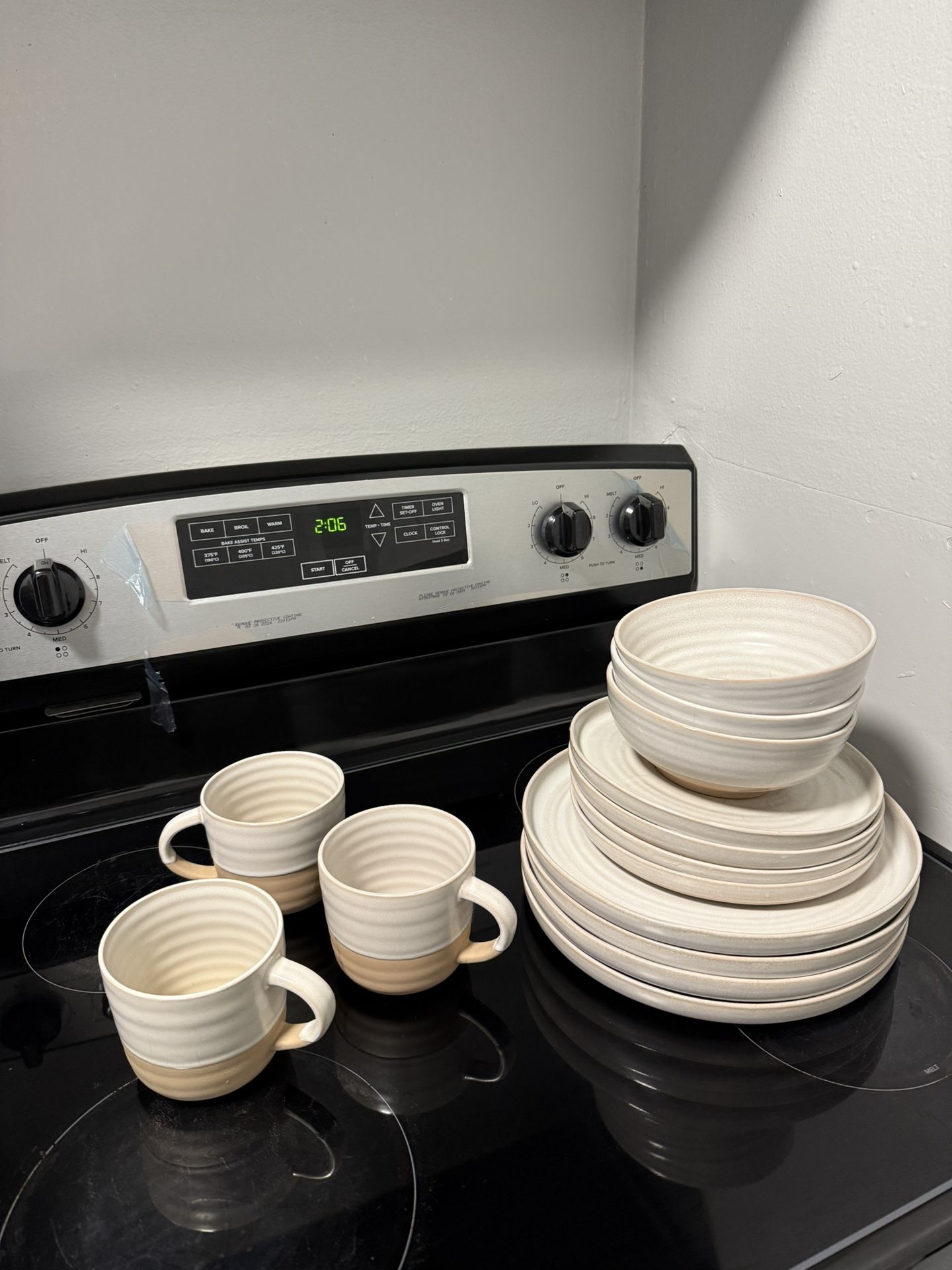 Kitchen Pots, Pans, Plates, Utensils