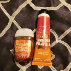 New- Hand Cream And Anti Bacterial Hand Gel