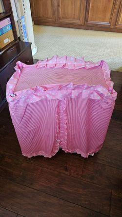 18" Doll Princess Canopy Bed collapsible