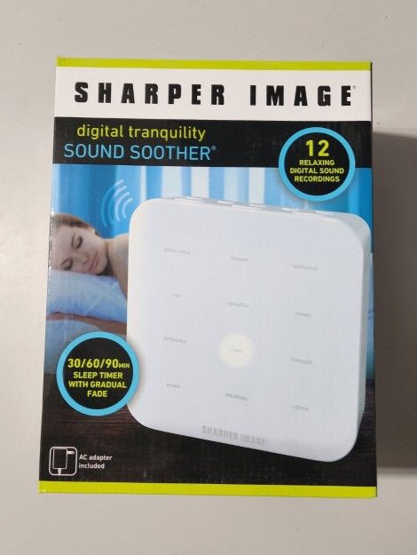 Sharper Image Digital Tranquility Sound Soother Machine