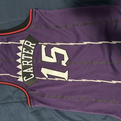 Vintage Raptors Vince Carter Jersey Kids XL