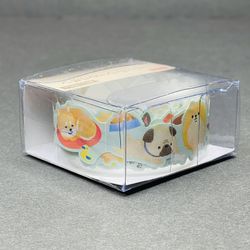 Dogs Paper Sticker Ribbon