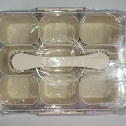 Divided Container Charcuterie Snackle Box