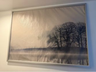 Huge ikea picture with frame