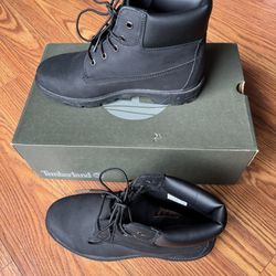 Black Timbs Size 6.5 