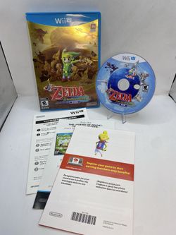 The Legend of Zelda Wind Waker HD Nintendo Wii U - Complete Windwaker CIB