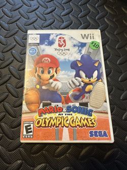Mario and Sonic At The Olympic Games Wii