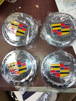 Cadillac hub caps 82mm