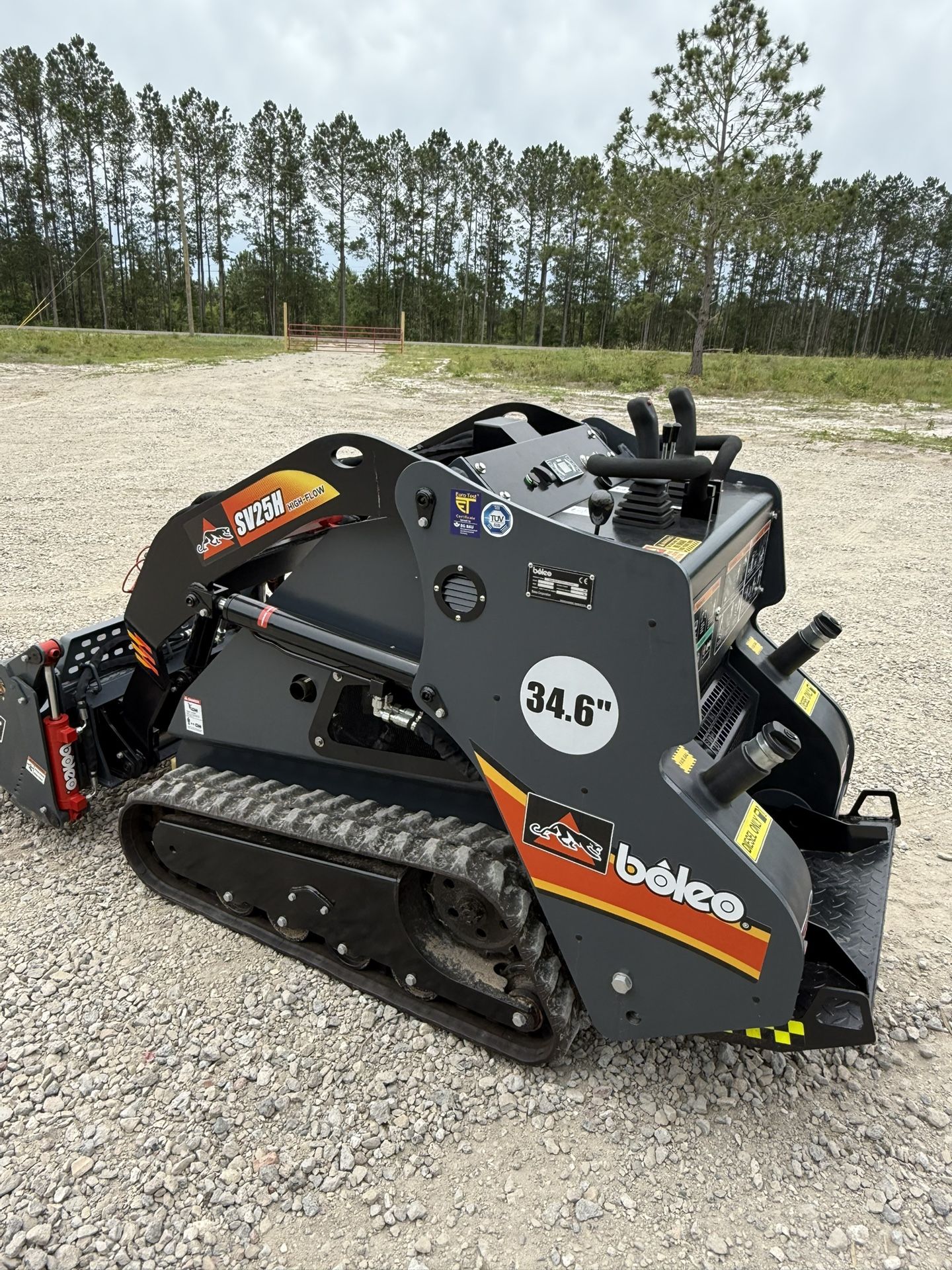New Boleo 25HP Yanmar Diesel Mini Skid Steer Loader