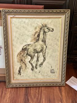 Assortment of framed art
