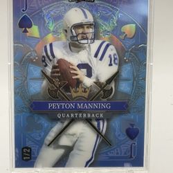 Payton Manning Wildcard Numbered 1/2 Color Match