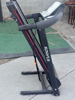 Sports Folding Treadmill with Console