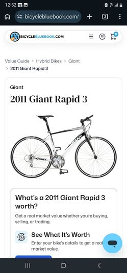 Giant Rapid 2 Hybrid Bike