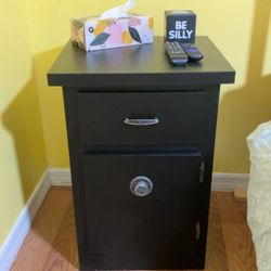 Black Nightstand 