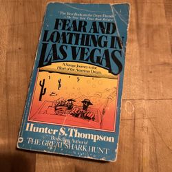 Fear and Loathing in Las Vegas by Hunter S. Thompson 1st WB Printing