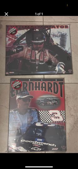 Vintage Classic Dale Earnhardt Senior Nascar Racing Pictures. New sealed 🎁