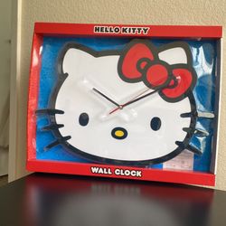 Hello Kitty Large Clock 
