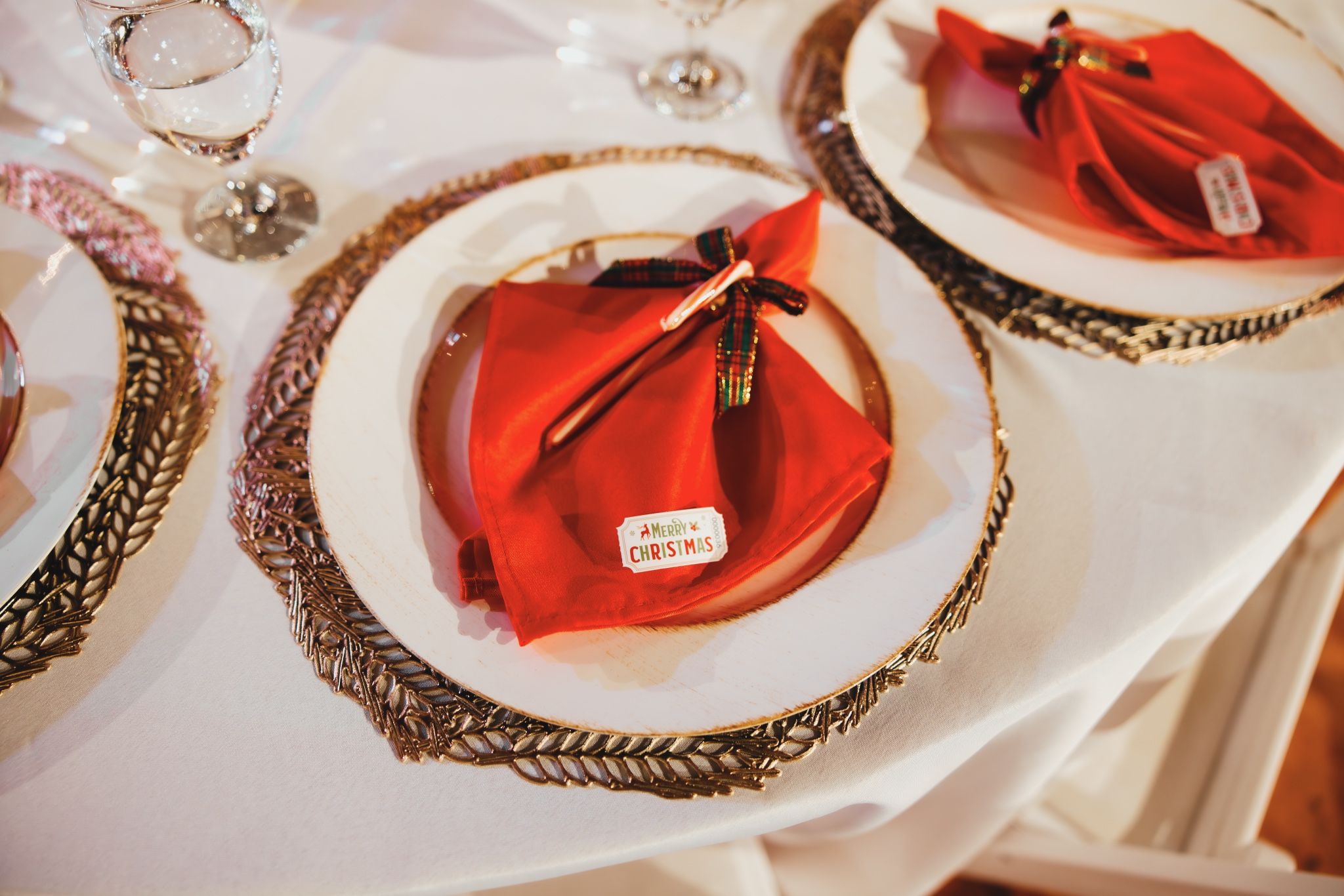 160 Gold Wheat Design Placemats