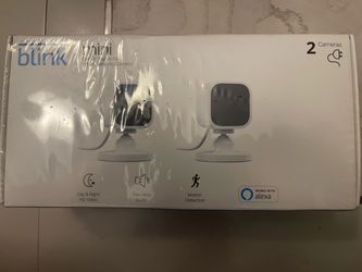 Blink mini indoor plug-in hd smart security camera
