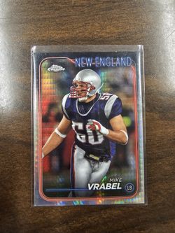 MIKE VRABEL TOPPS CHROME NFL SPORTS CARD!