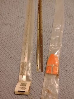 (2) Piano Hinges, 48" L x 1 1/16" W