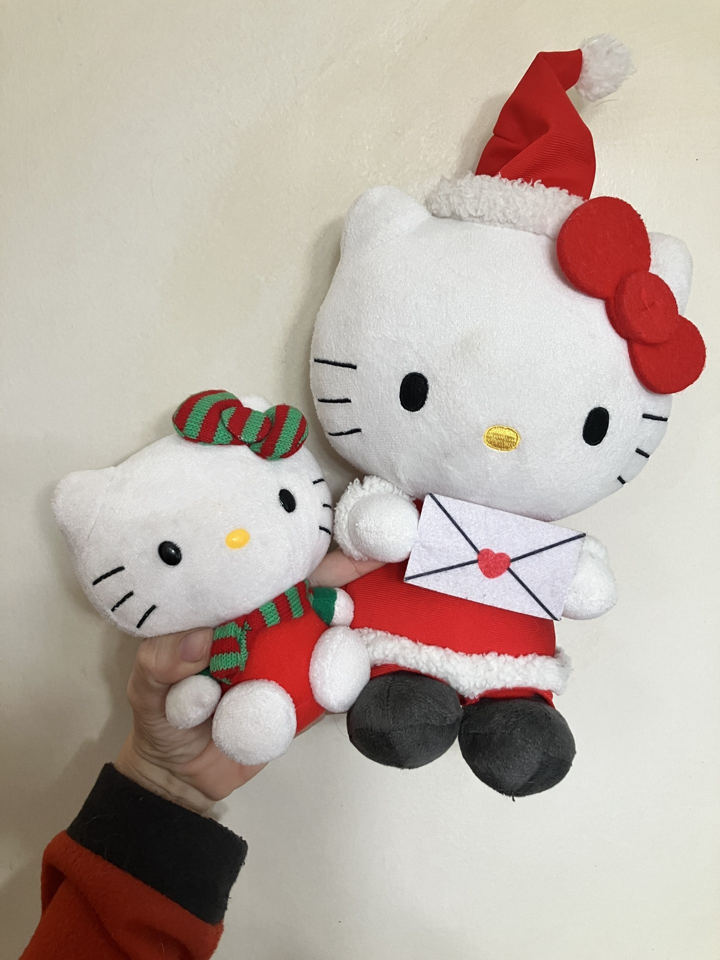 Sanrio Christmas Hello Kitty TY & Just Play Plushies