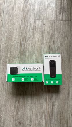 Blink Video Doorbell + 4 Cameras