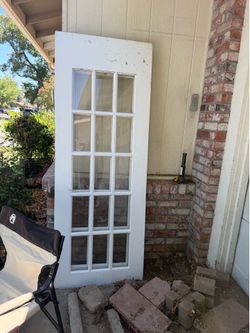 Old farm door