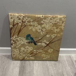 canvas bird picture 