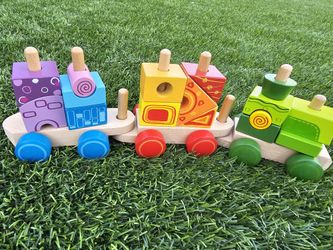 Hape Wooden Trai. Set