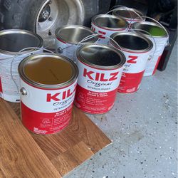 8 cans Of Kilz Primer 