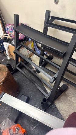 Hex Dumbbell rack