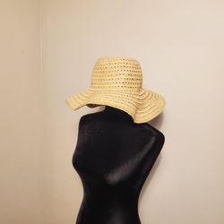Straw Bucket Hat