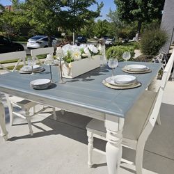 Table And Chairs Dining Room Table Kitchen Table Antique Solid Wood 