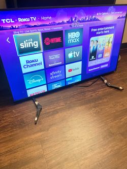 49”TCL ROKU 4K 2160p UHD Smart HDR Model 49S435