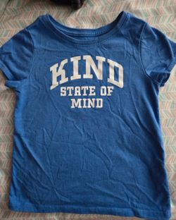 Kids Blue 'Kind State of Mind' Graphic Tee and pants