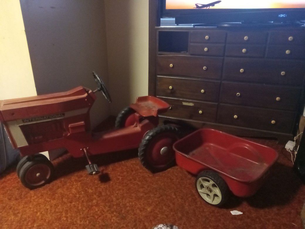 Kids Mini Cart With Trailer Hitch