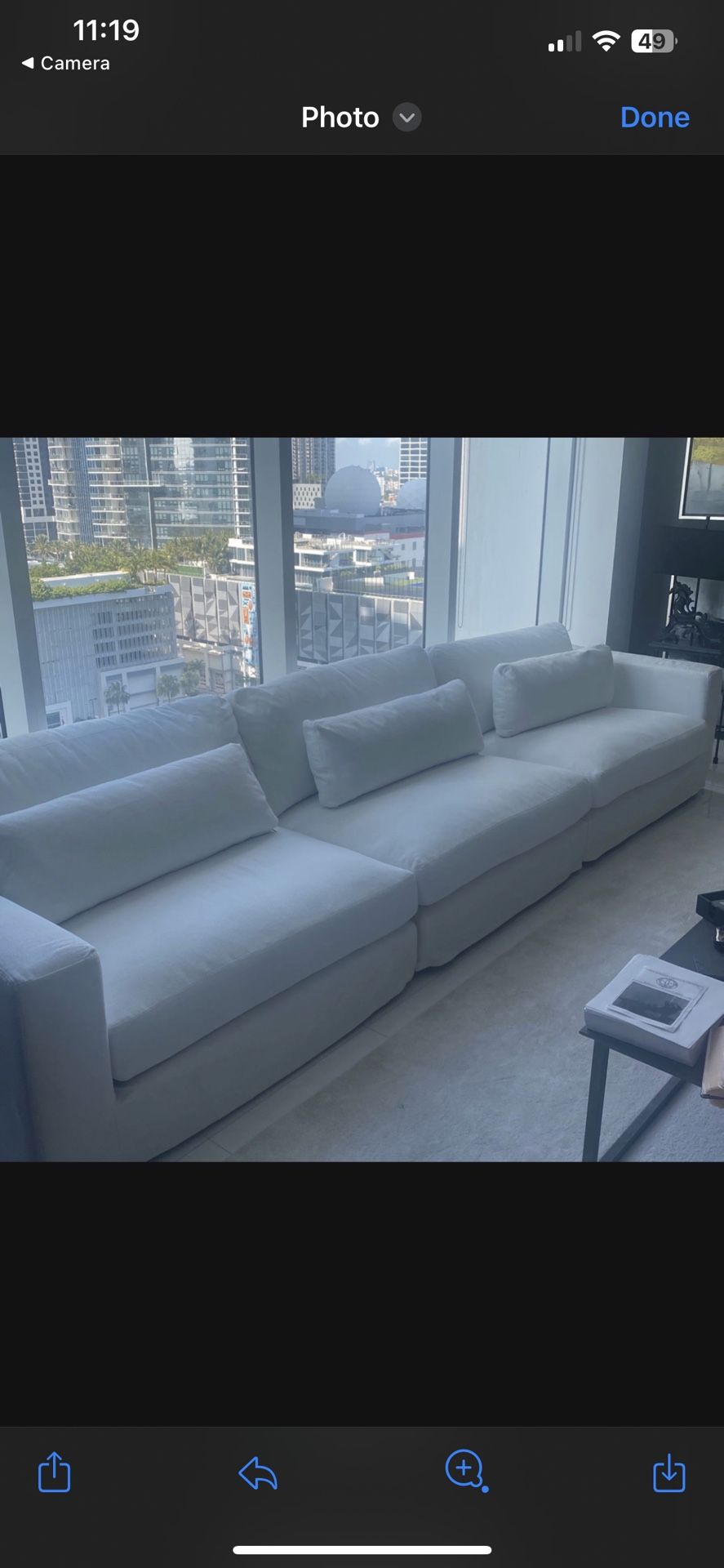 City Furniture 12 Foot Couch 